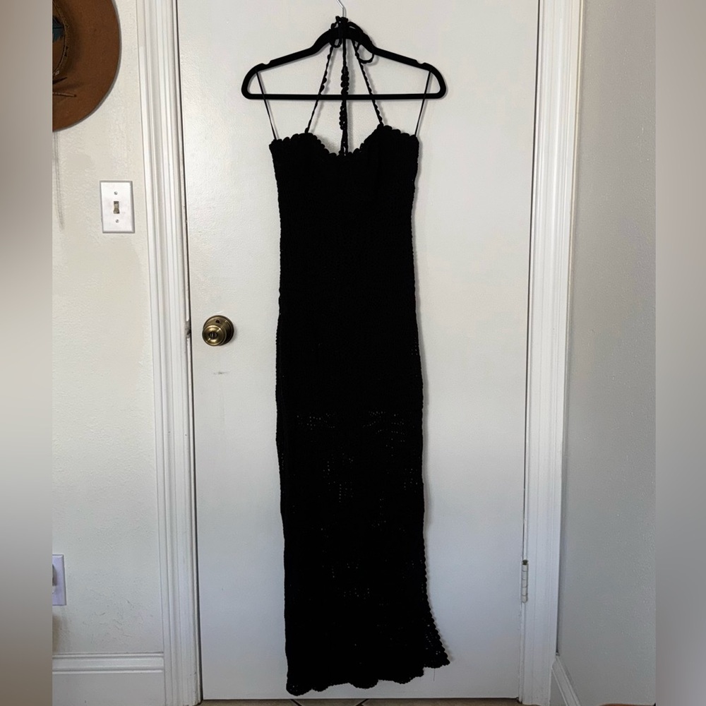 FREE PEOPLE crotchet dress
